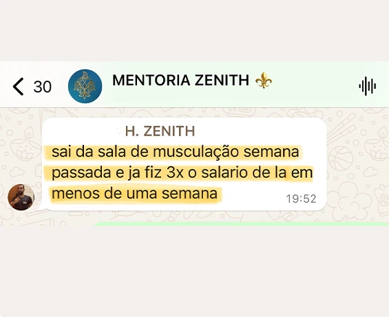 Fez 3x o salário em apenas uma semana