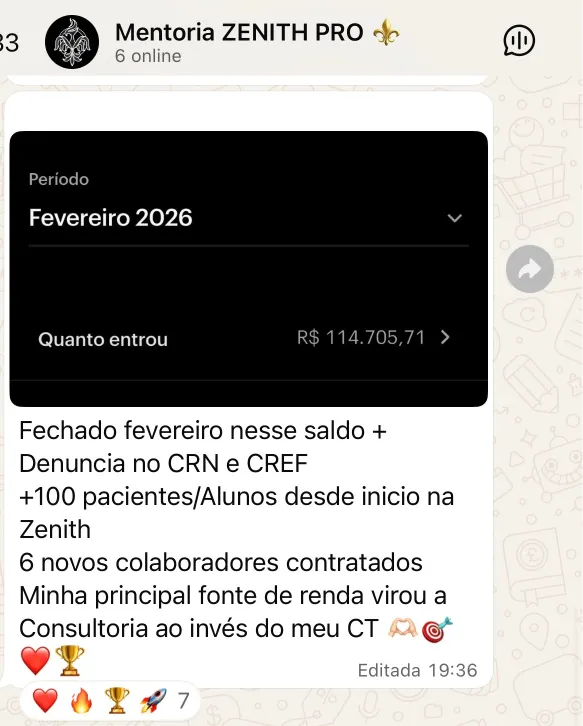 Confira o feedback de nossa aluna
